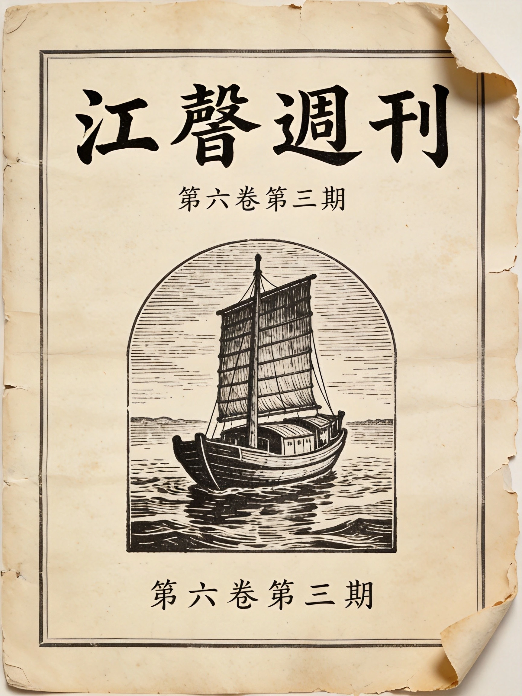 江声周刊影印件